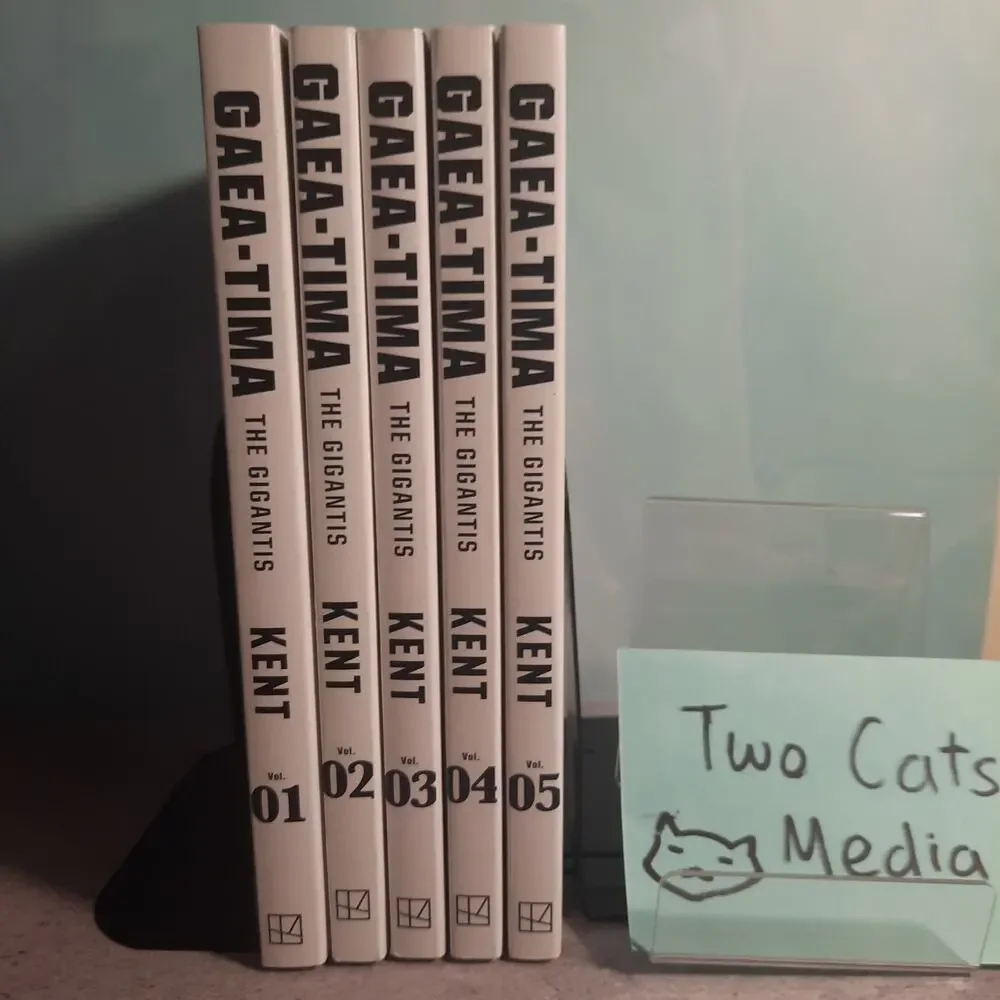📚 GAEA-TIMA Vol. 1-5 Official English Manga Bundle Kodansha